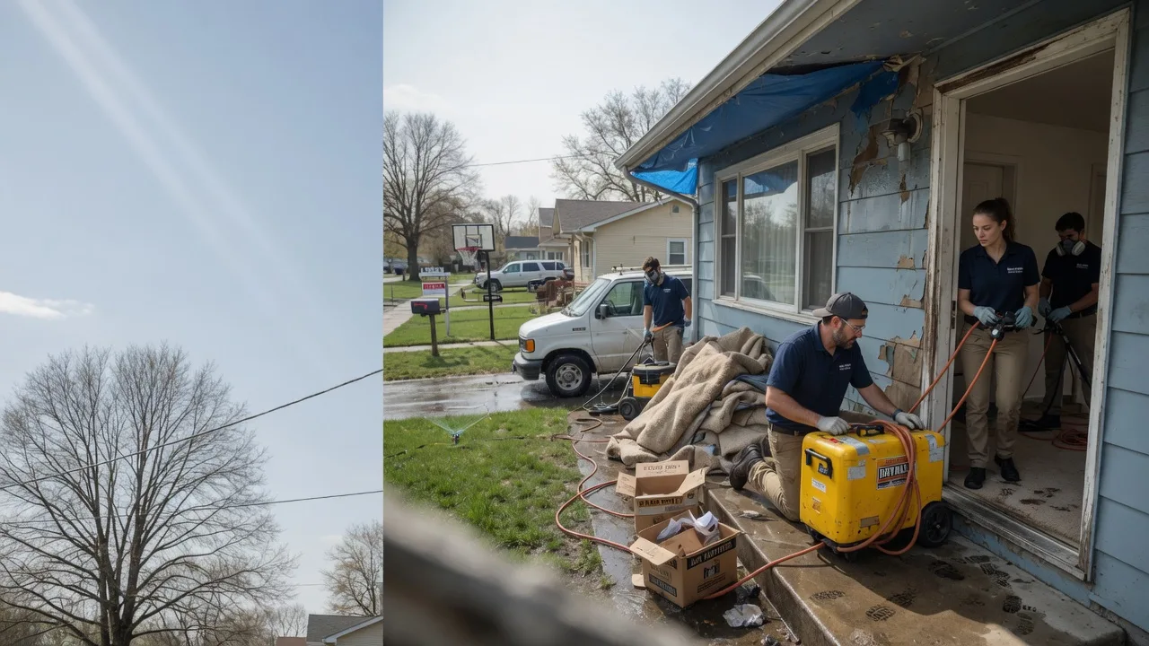 Basement Flood Cleanup in Portsmouth, OH near me